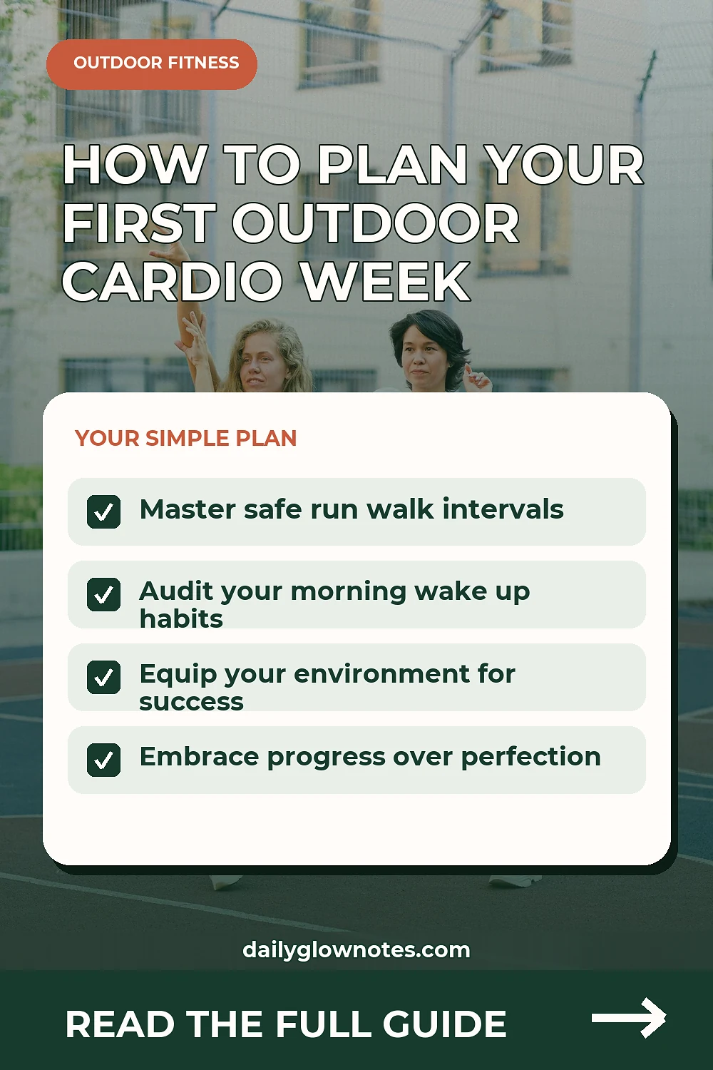 The Overlooked Step Before your first outdoor cardio week