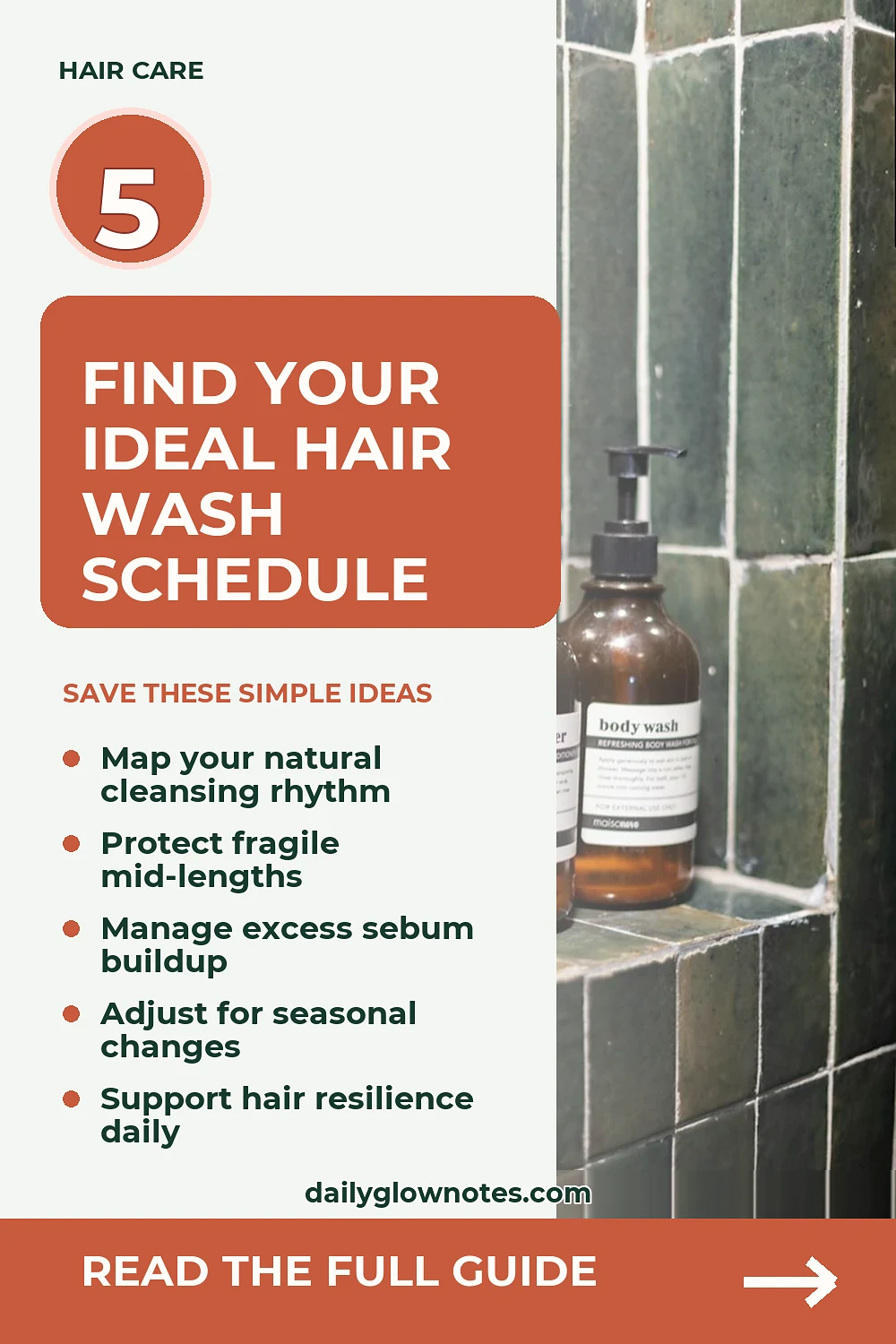 The Wash Frequency Audit: Balancing Oily Scalps and Fragile Ends