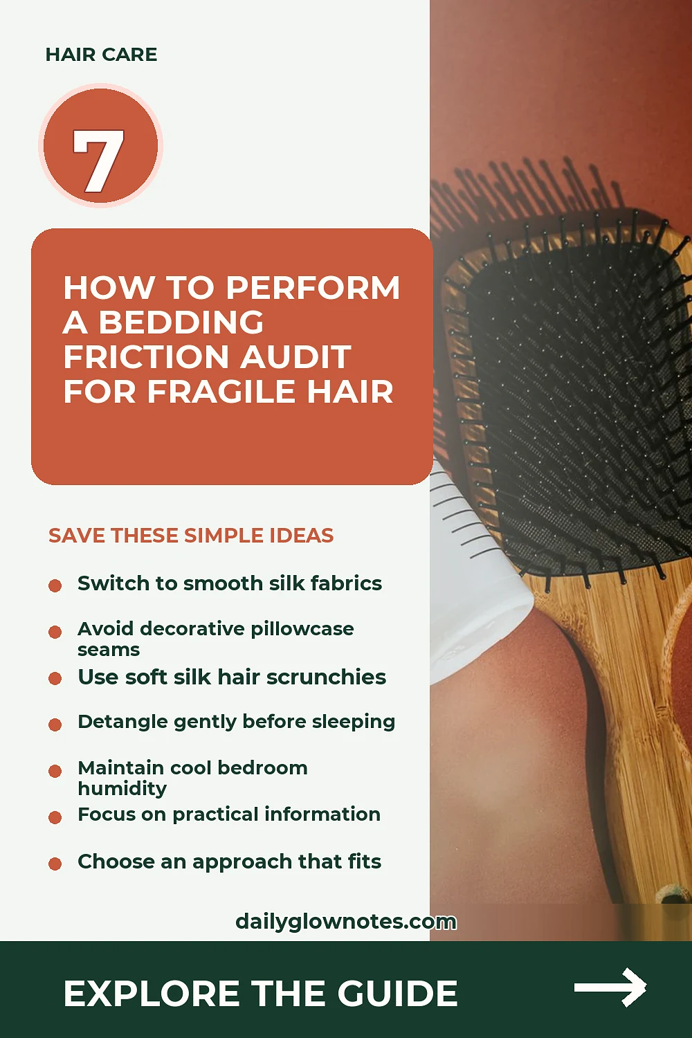 A Bedding-Friction Audit for Fine, Fragile Hair