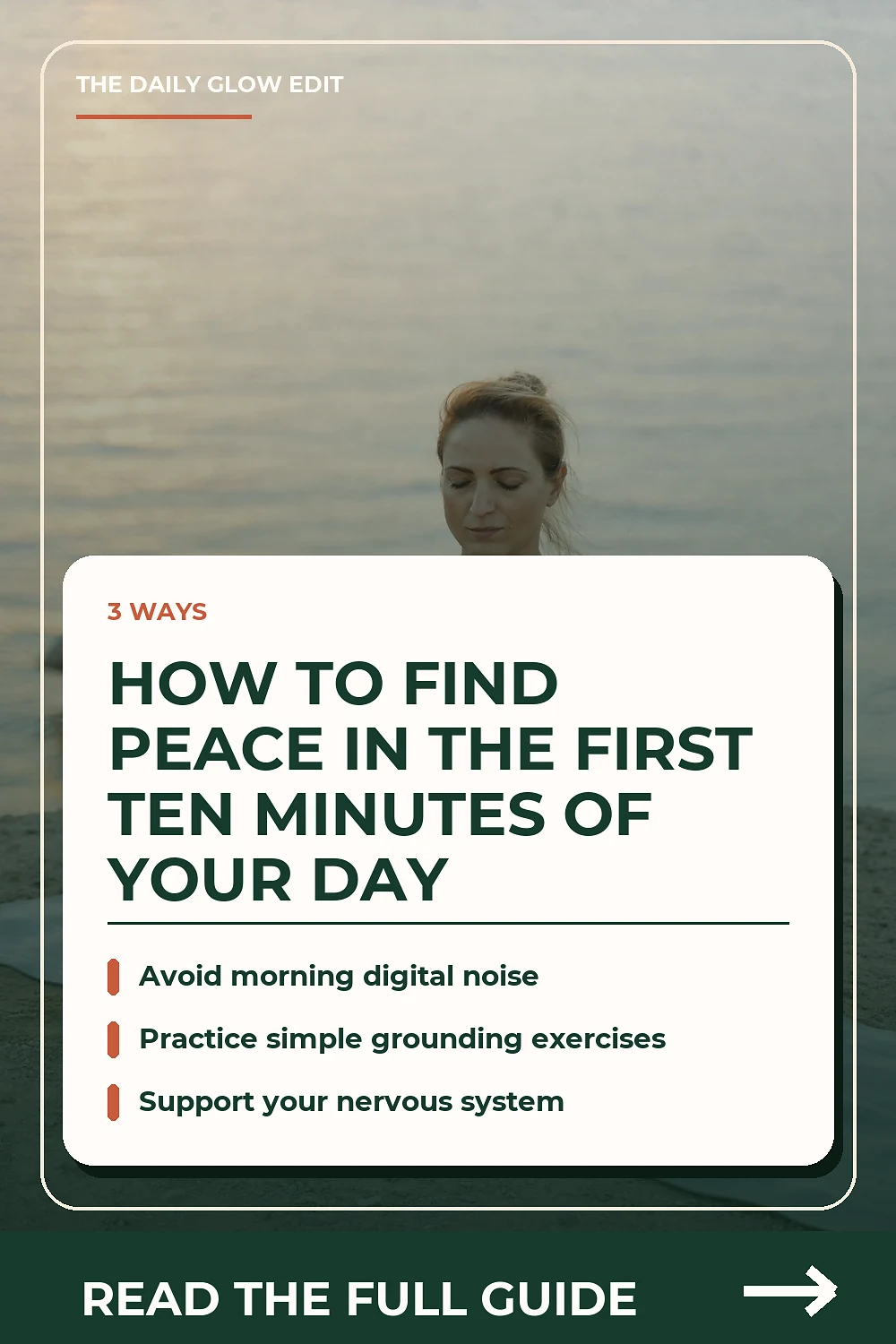 How to Feel Calmer Before Racing Thoughts Arrive Before Getting Out Of Bed—Without Reworking Your Day