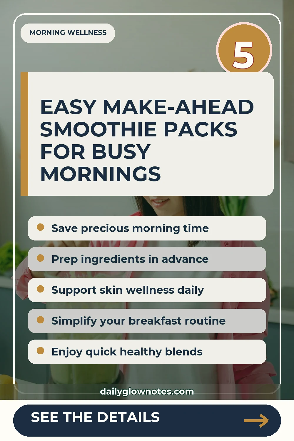5-Minute Collagen Smoothie Prep Systems for Busy Workdays
