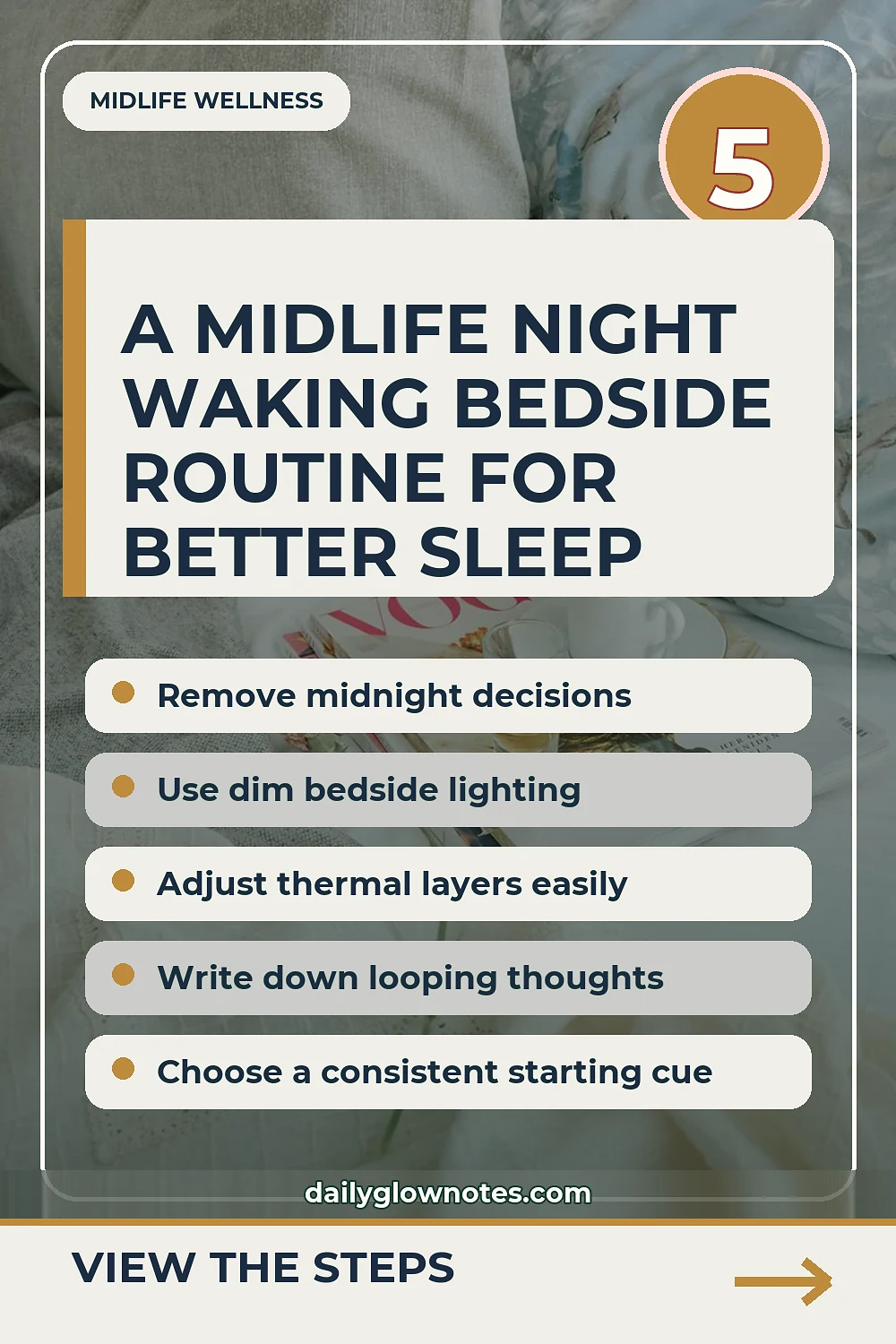 A Low-Decision Bedside Reset for Middle-of-the-Night Waking