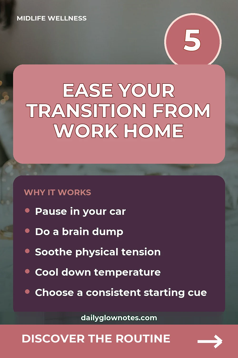 The 10-Minute Transition Reset Between Work and Home for Midlife Women