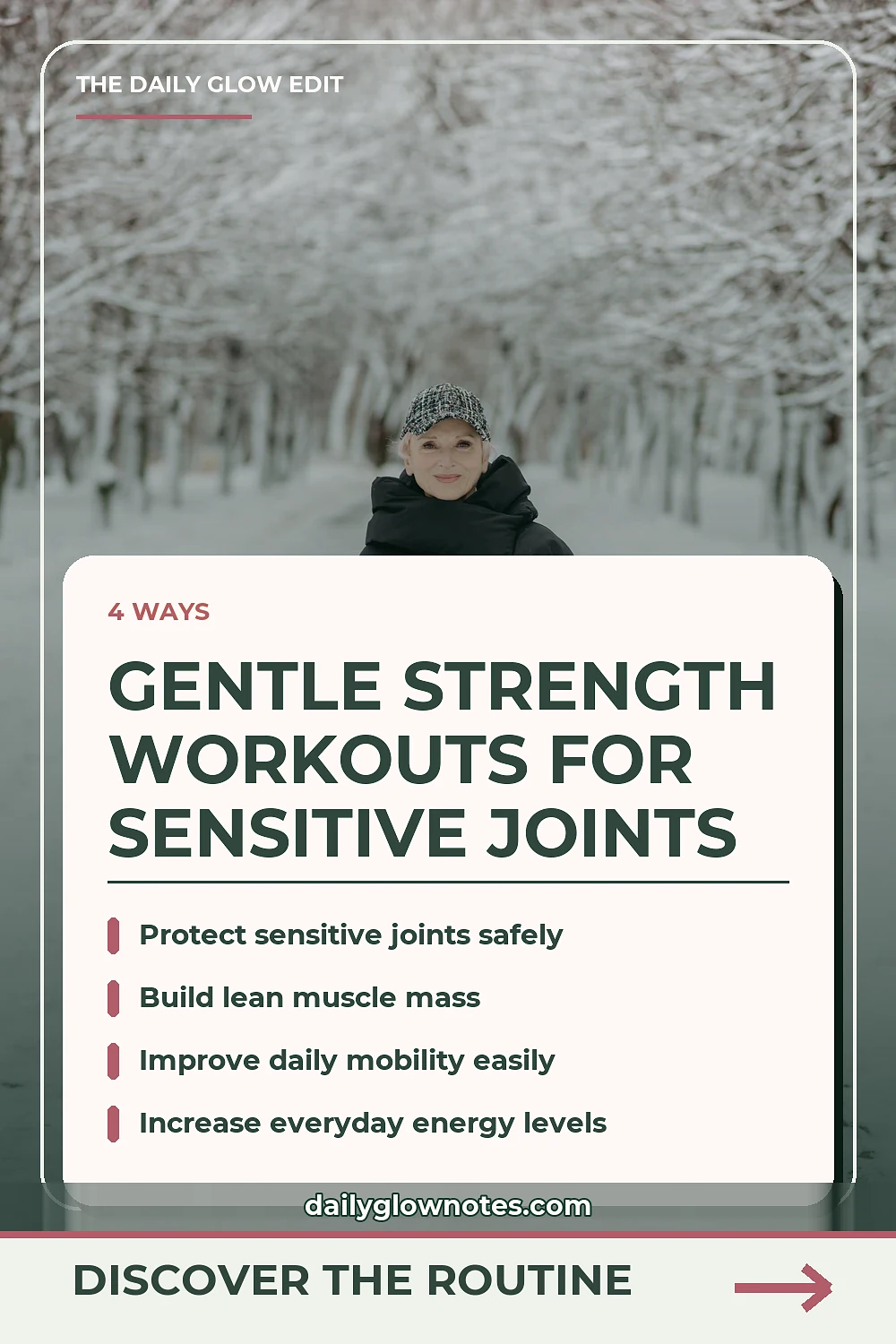 A Gentle Beginner Strength Routine for Women Over 40 With Joint Sensitivity