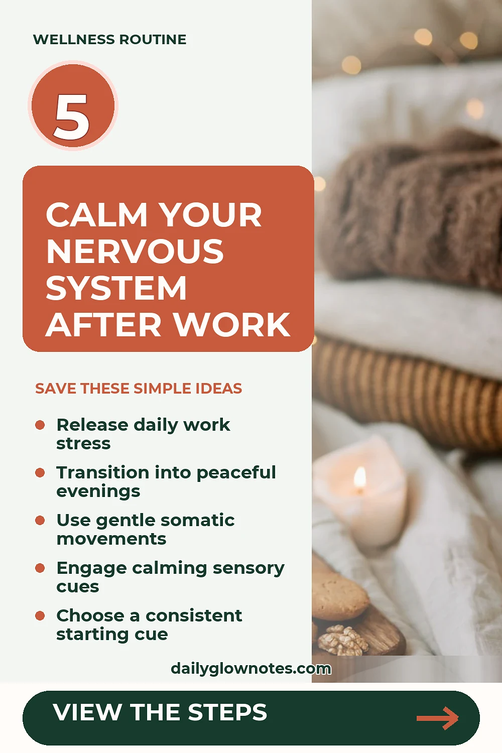 Simple Post Work Reset Habits to Help You Unwind Before Dinner