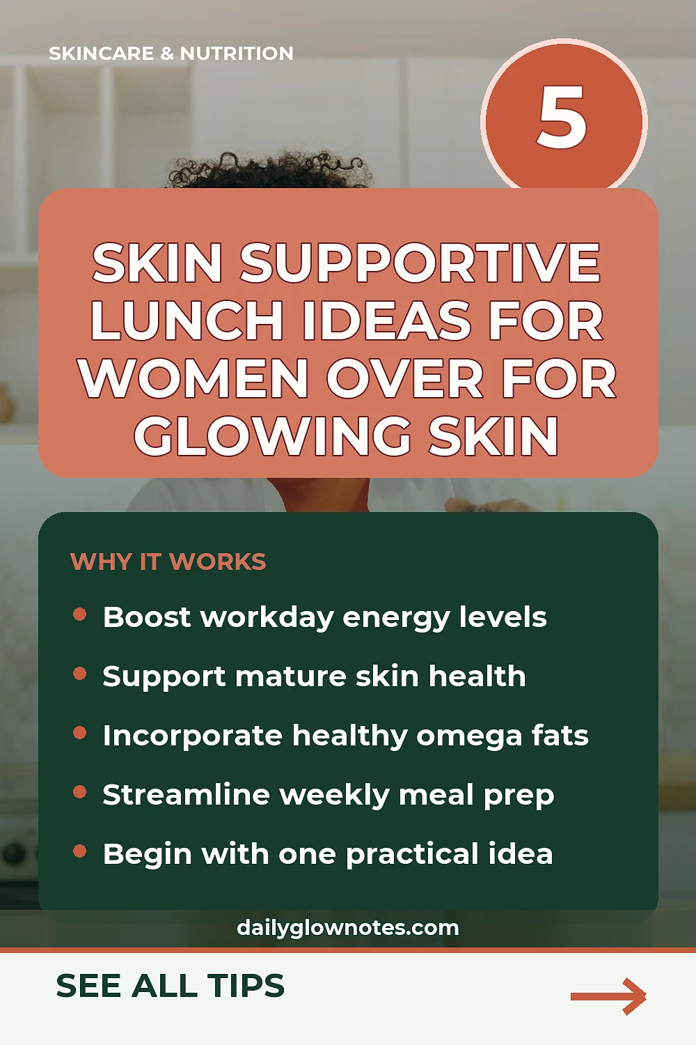 Easy Lunch Ideas for Mature Skin Wellness and Midday Energy