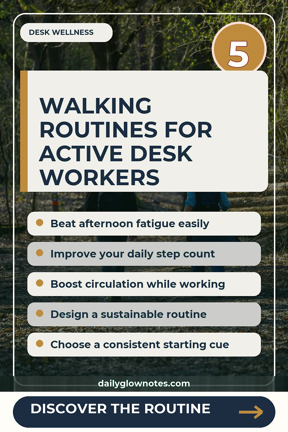 The Desk Worker's Walking Routine: Stay Active During Work