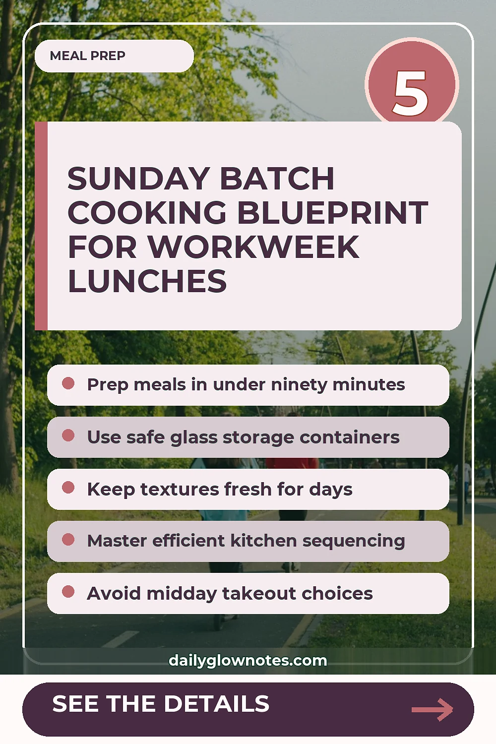 The Sunday Batch Cooking Blueprint for Balanced Workweek Lunches