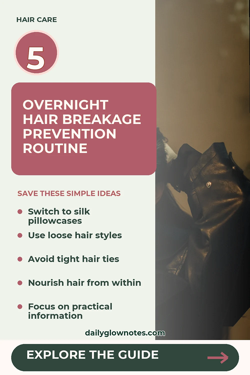The Bedtime Friction Audit: How Sleep Habits Silently Snap Fine, Thinning Hair