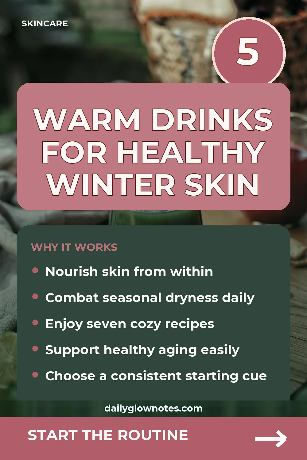 7 Warm Morning Beverages to Support Healthy Aging and Skin Hydration