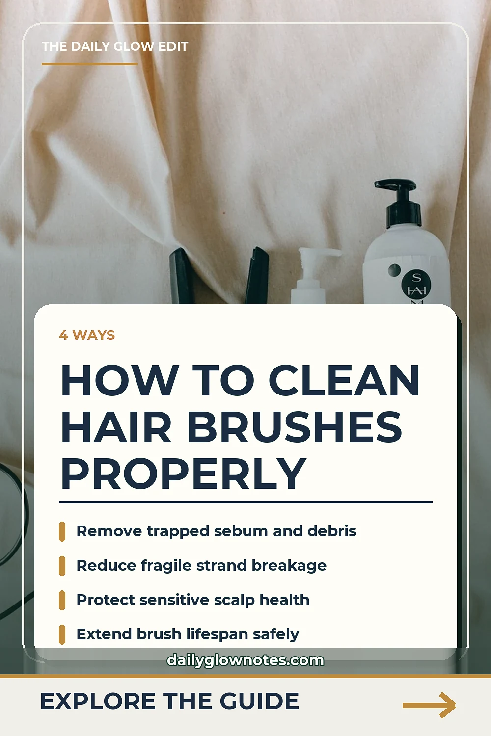 How Dirty Hair Brushes Cause Scalp Buildup (and How to Clean Them)