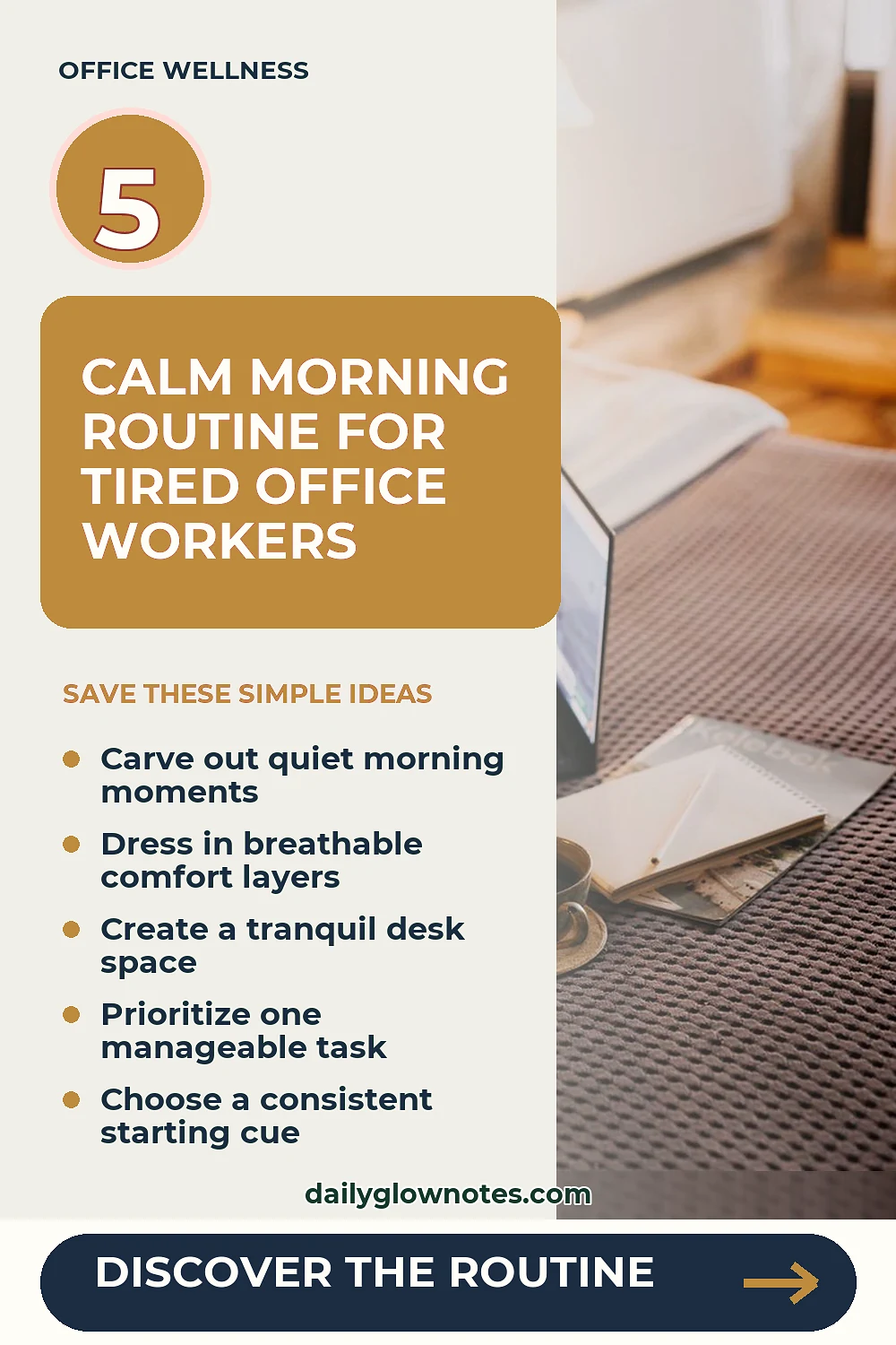 A Low-Demand Morning Routine for Office Workers Recovering From Poor Sleep
