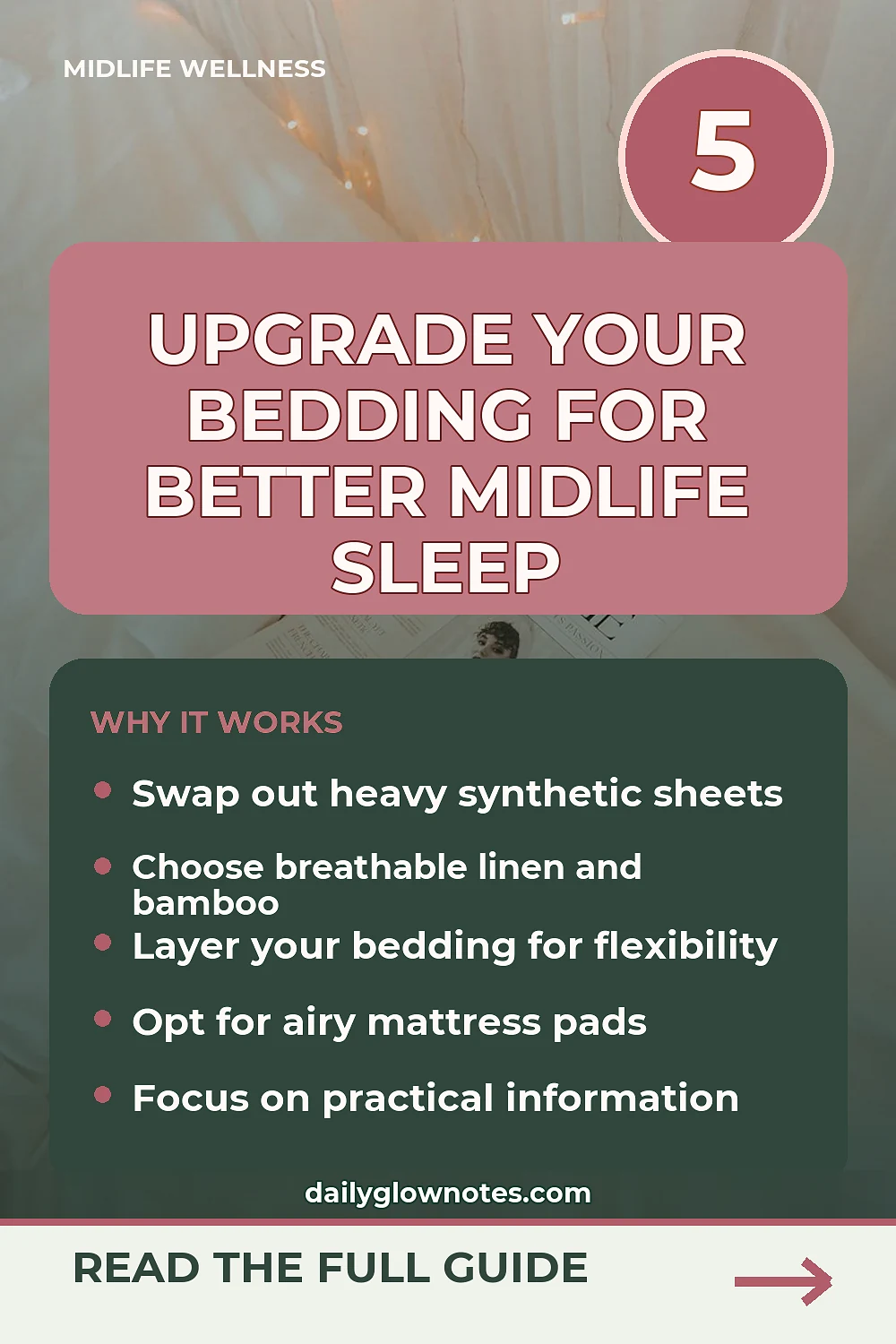 A Bedroom-Fabric Audit for More Comfortable Warm Nights