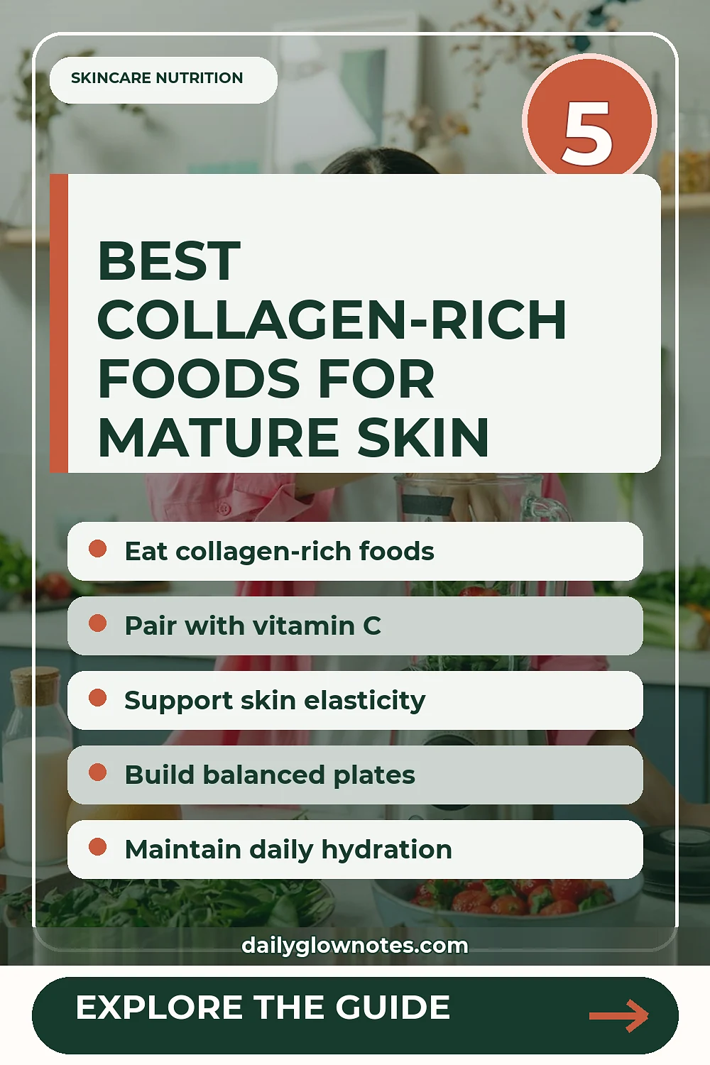 Collagen Foods vs Vitamin C Boosters: How to Pair Meals for Skin Support
