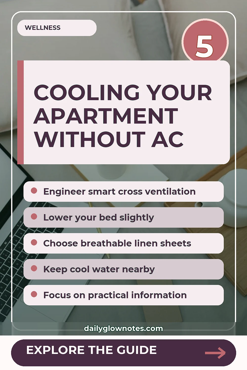 How to Cool Your Bedroom Without Central AC During Midlife Nights