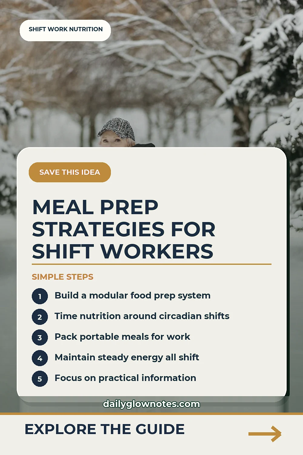 Simple Meal Prep Strategies for Shift Workers Managing Erratic Schedules