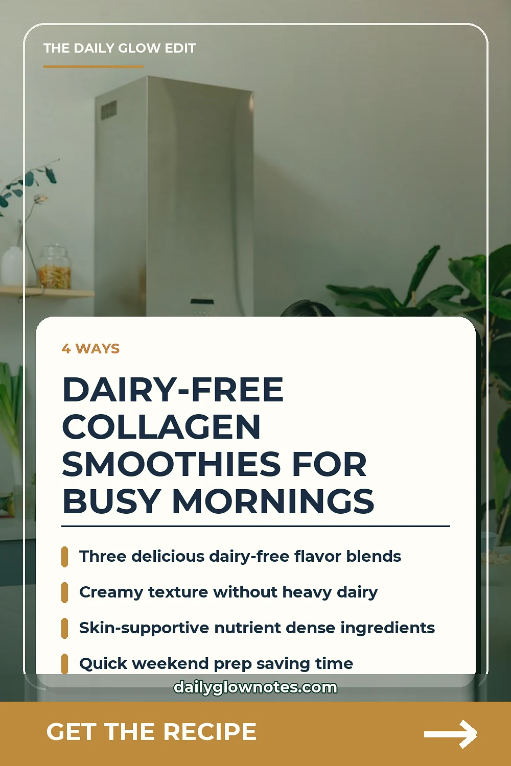 Dairy-Free Collagen Smoothie Ideas for a Quick Morning Routine