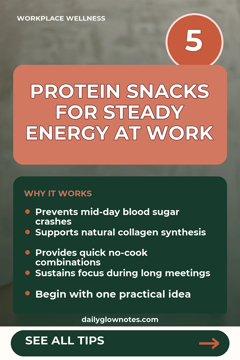 Smart Afternoon Snack Combinations for Steady Workday Energy
