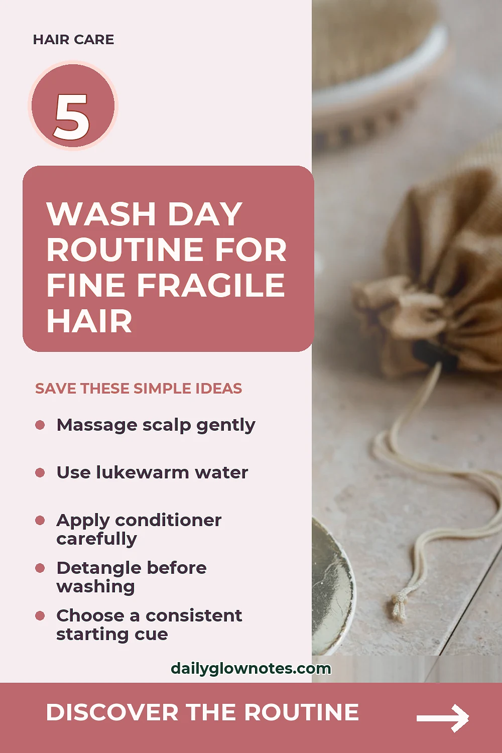 The Fine Hair Wash Day Reset: How to Cleanse Without Causing Excess Shedding