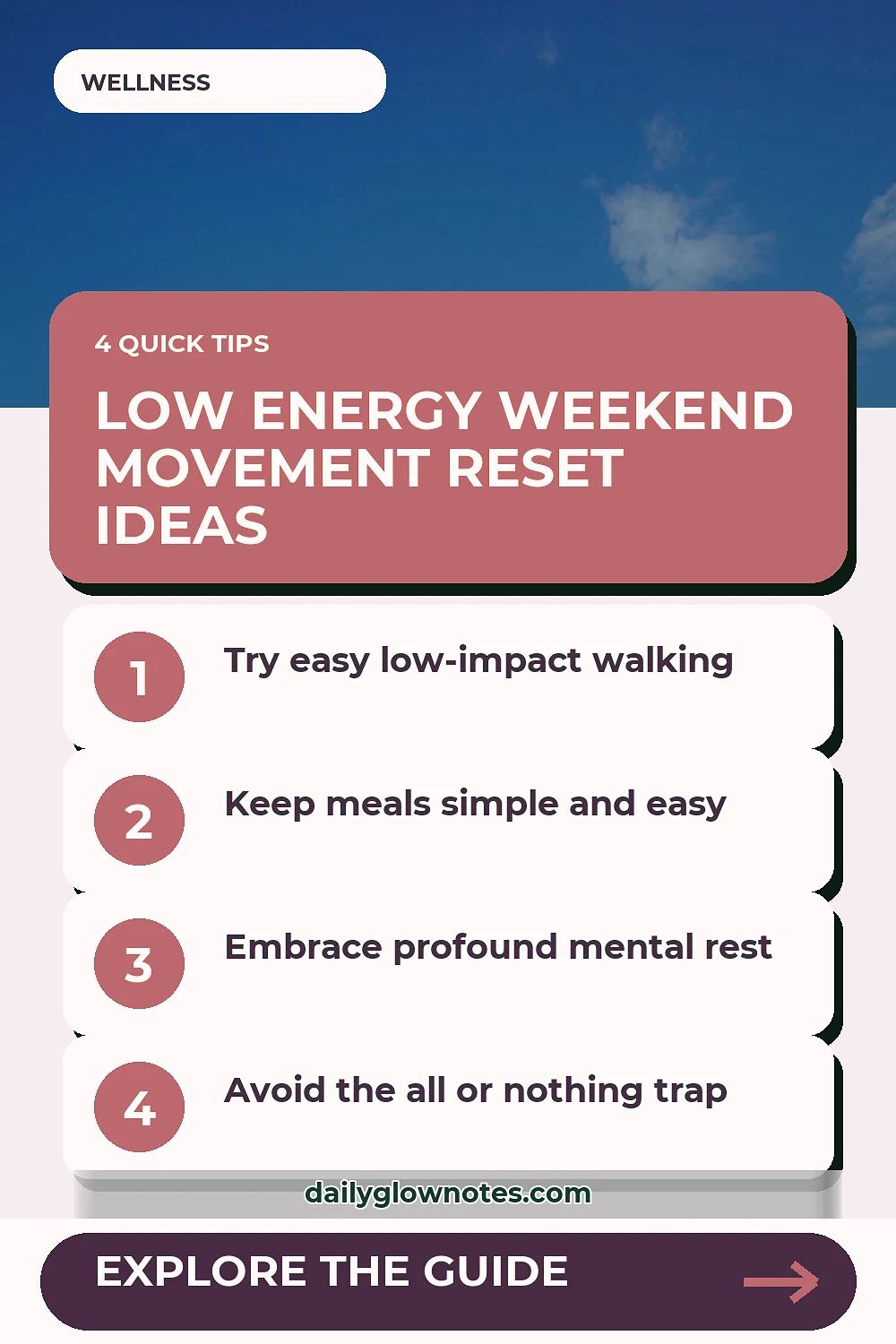 A Low-Energy Weekend Reset Without the All-or-Nothing Trap