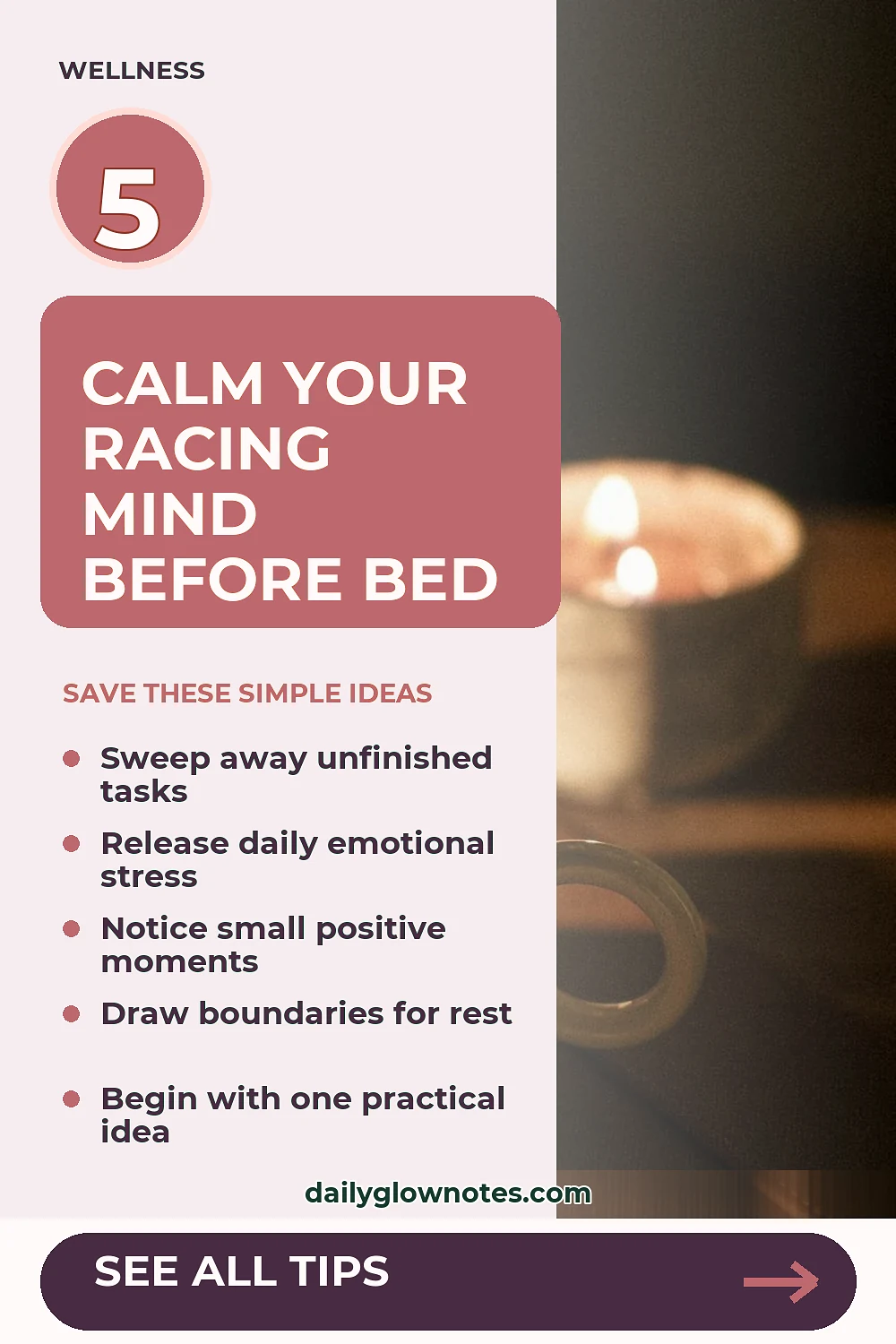 5 Evening Journal Prompts to Stop Overthinking Before Bed