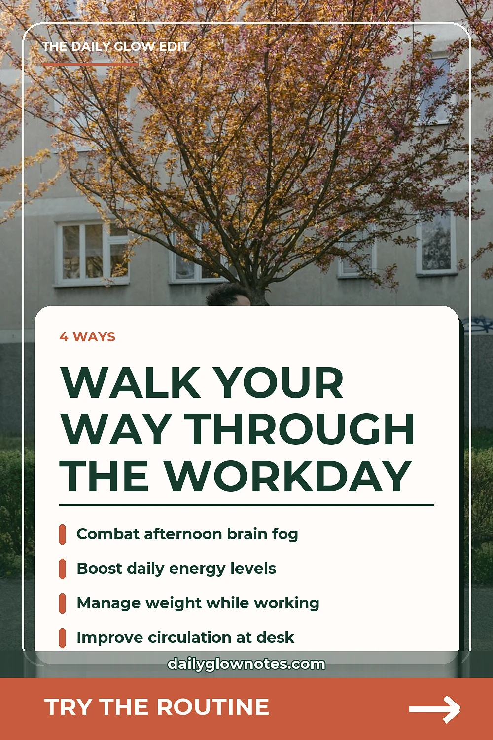 How to Build a Walking Routine Around a Full-Time Desk Job