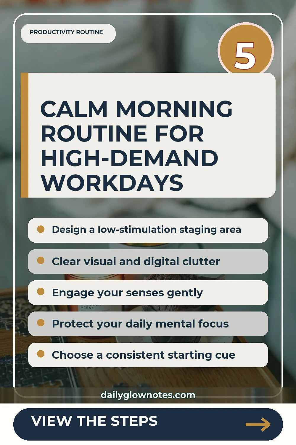 The Quiet Morning Routine Preparation Checklist for High-Demand Workdays