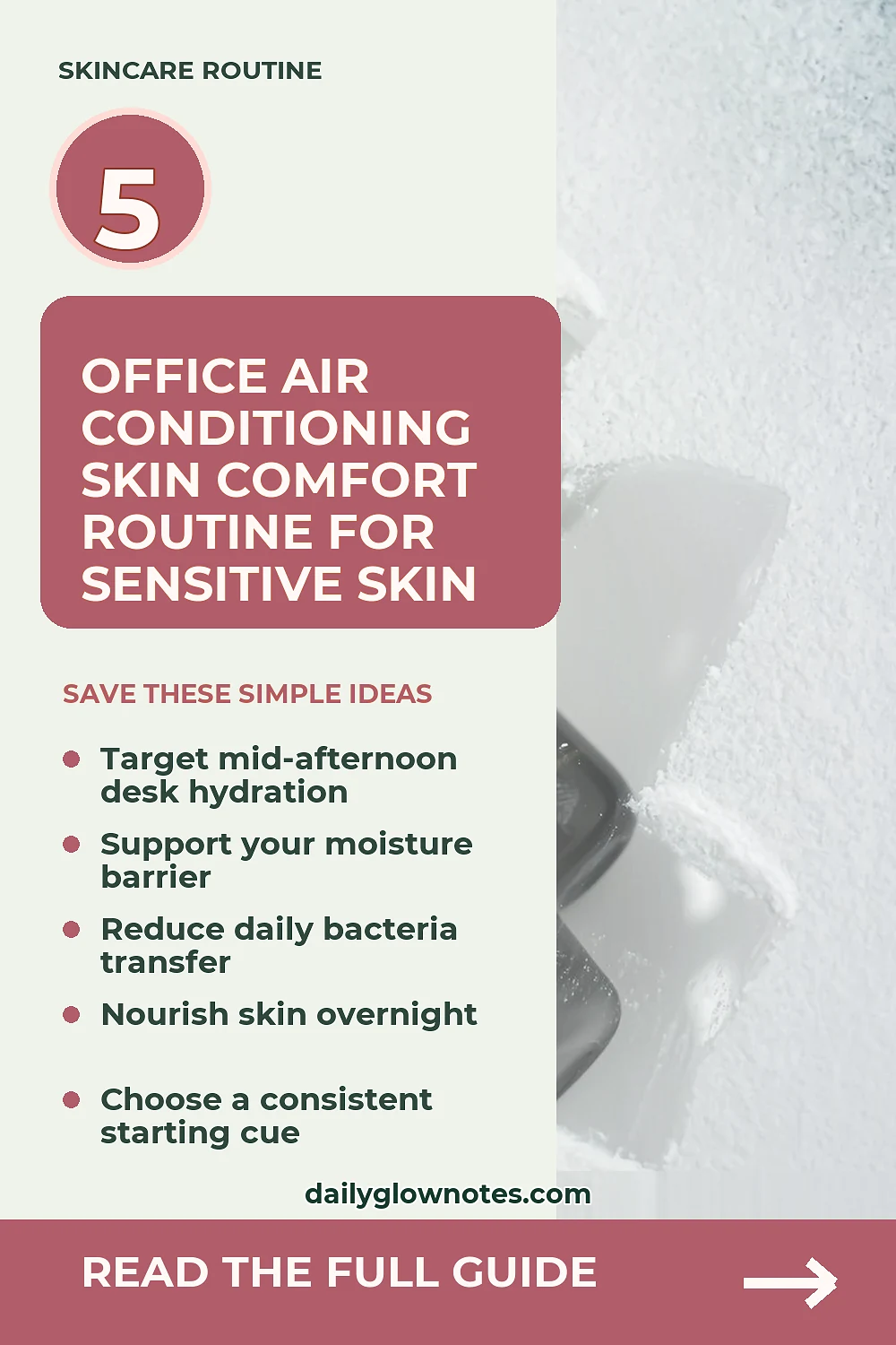 Protecting Blemish-Prone Skin in Dry Office Air Environments