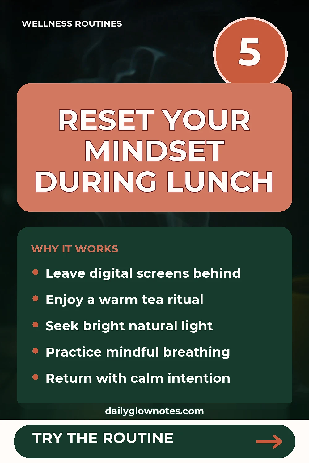 How to Reset Your Mindset During a Chaotic Workday Lunch Break