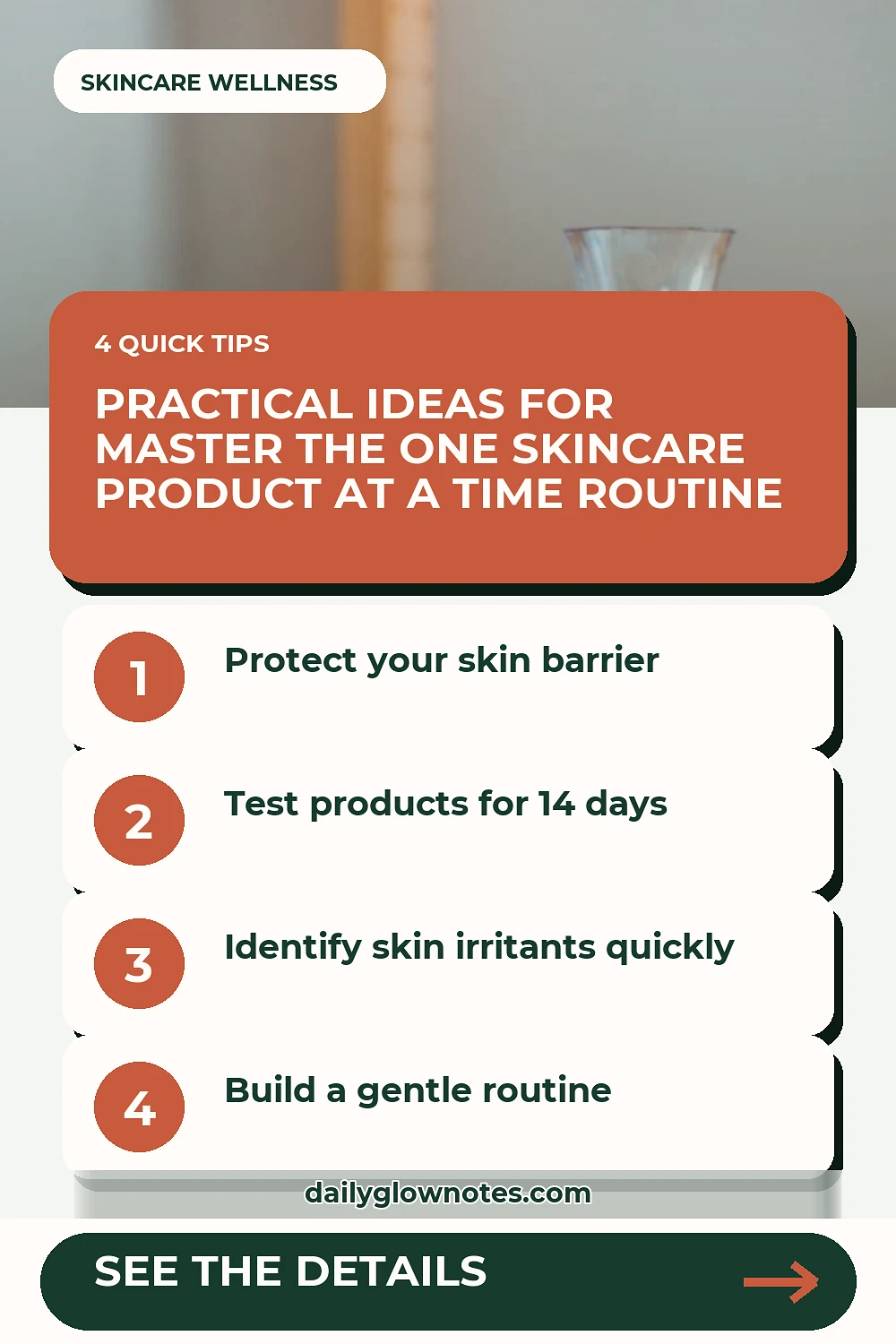 How to Introduce One Skincare Product at a Time