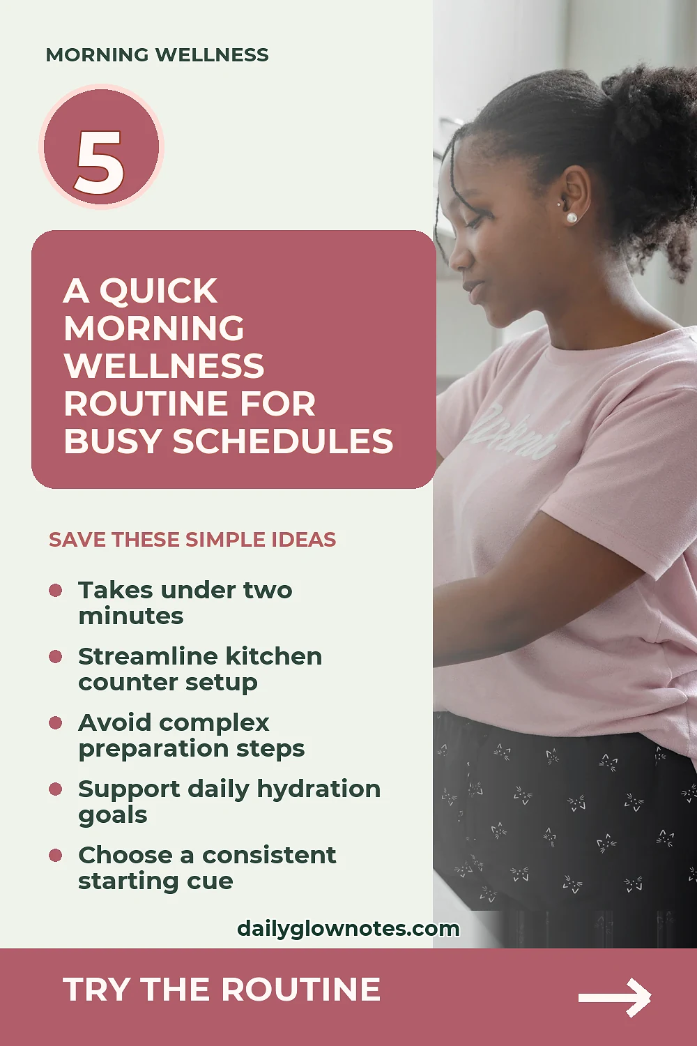 A Streamlined Morning Drink Routine That Takes Under Two Minutes