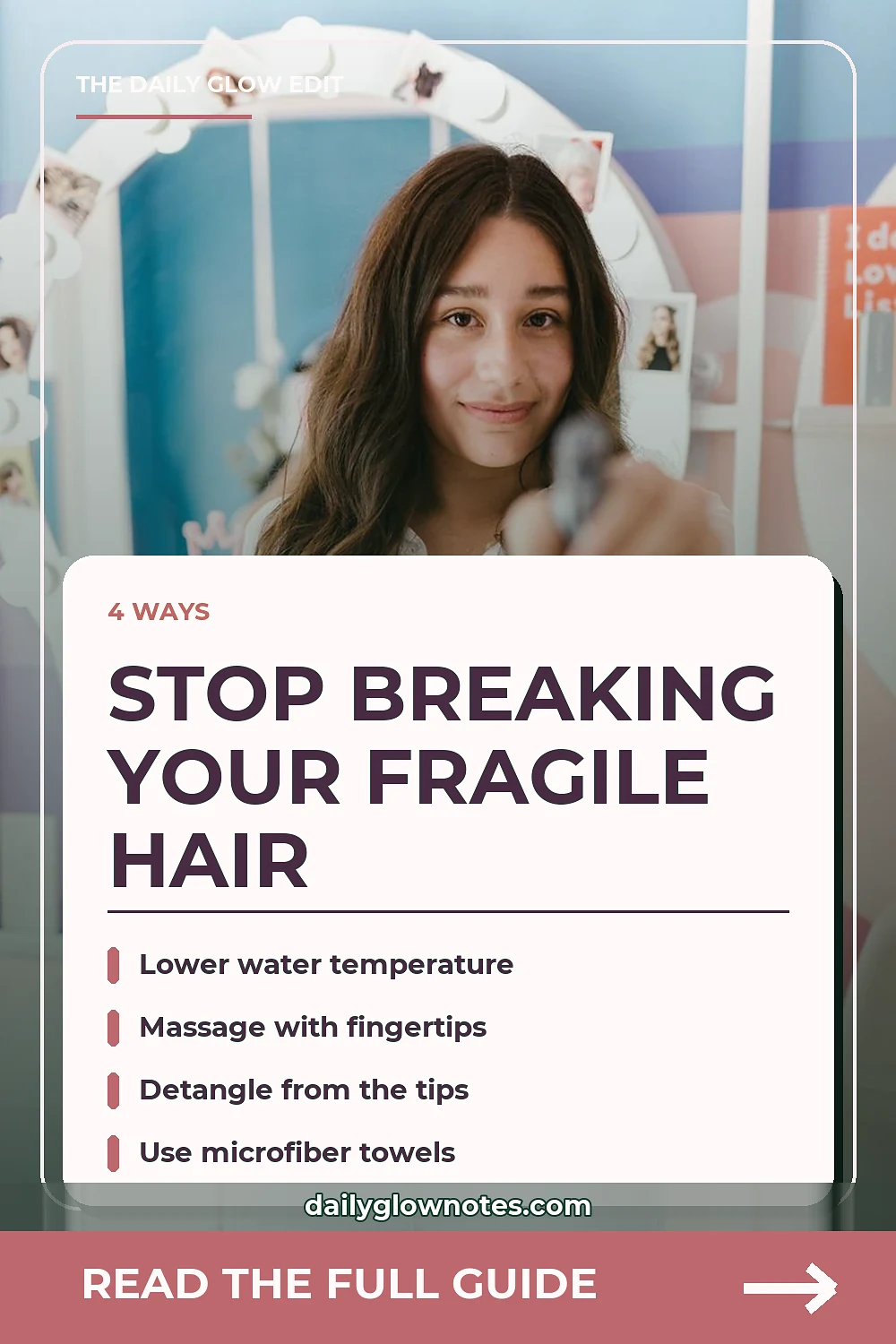 A Wash-Day Temperature and Handling Audit for Fragile Hair