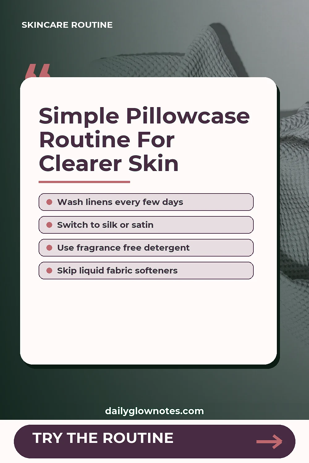 The Ultimate Pillowcase Hygiene Guide for Anyone Struggling With Recurring Cheek Breakouts