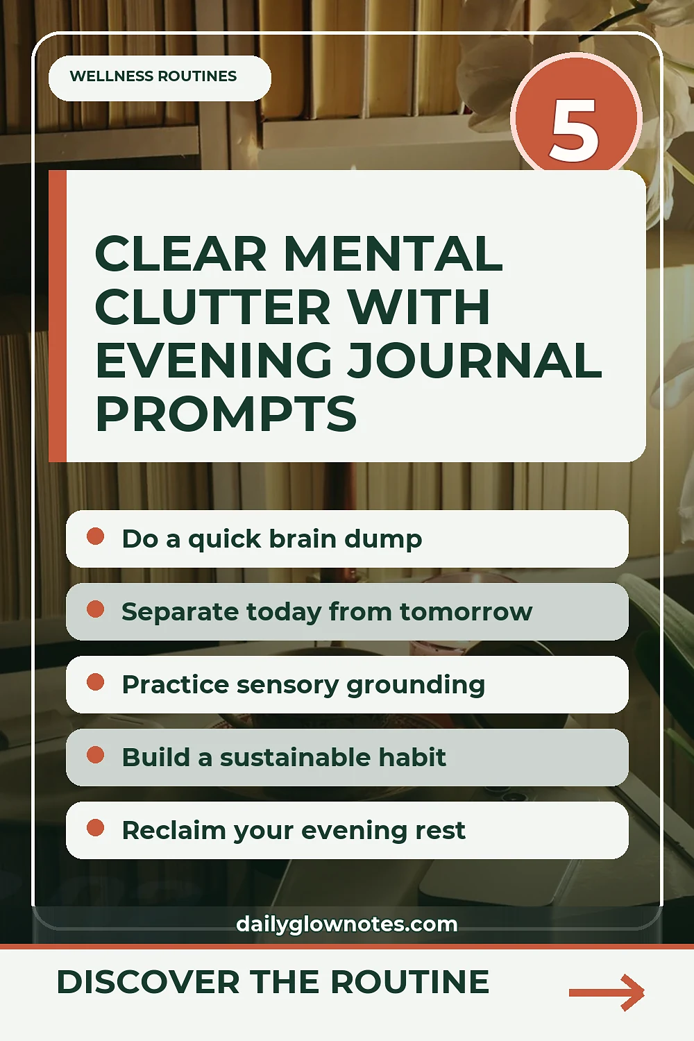 How to Use Mindfulness Journal Prompts to Clear Mental Clutter After Work