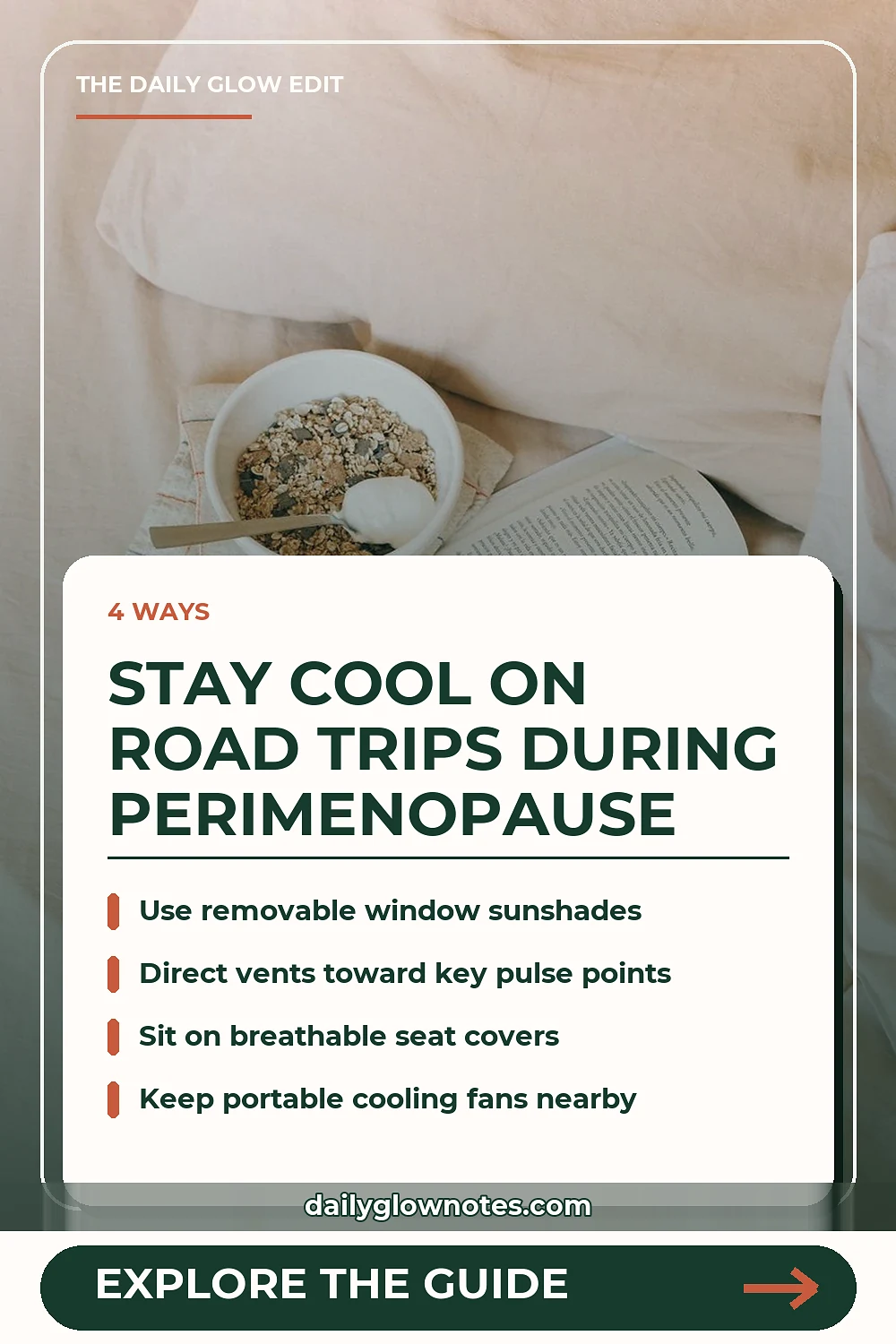 Road Tripping in Perimenopause: Managing Car Cabin Heat and Comfort
