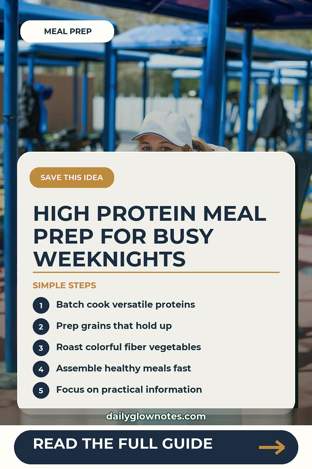 A Simple High-Protein Meal Prep Guide for Busy Weeknights