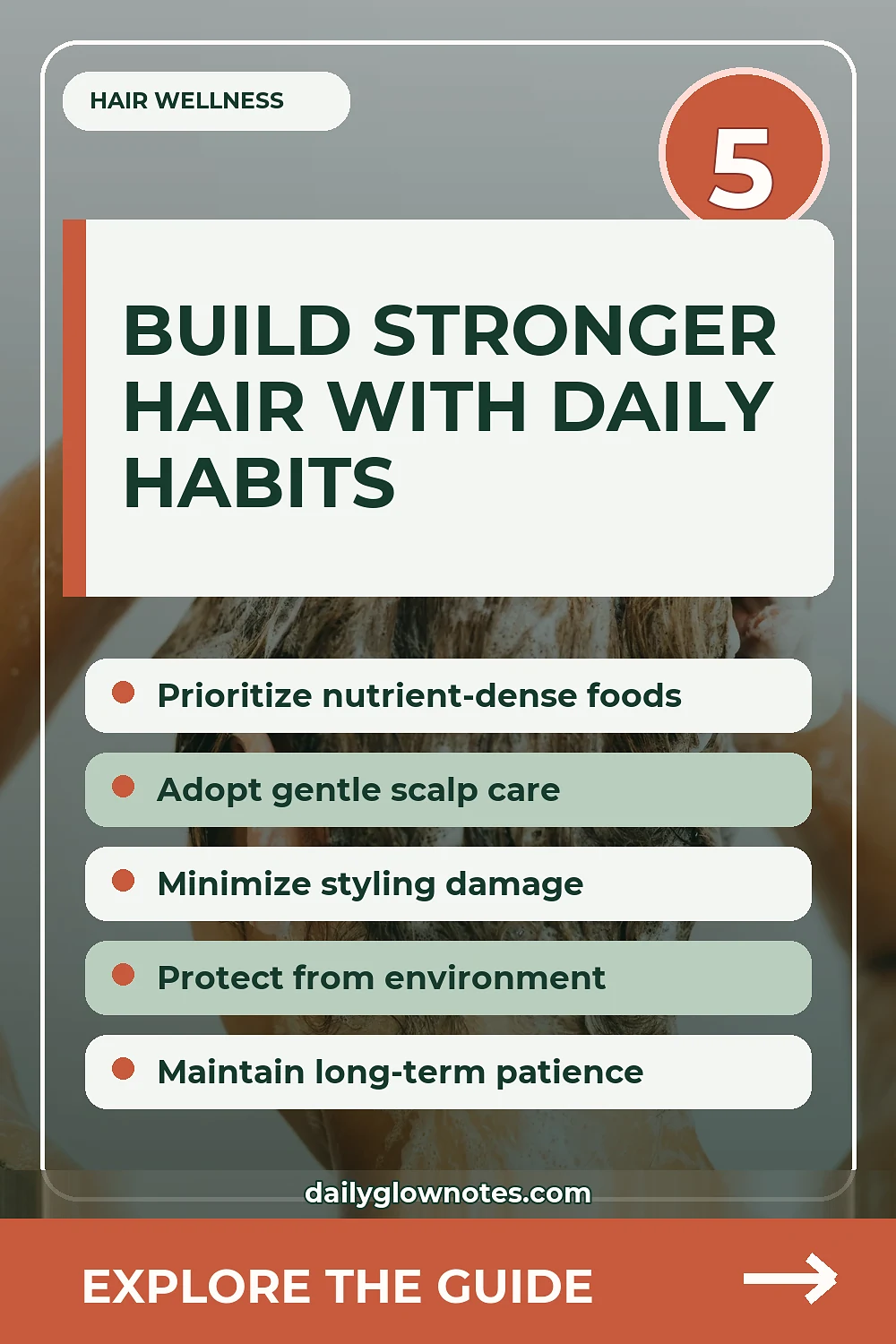Realistic Daily Habits to Support Stronger, Healthier Hair Growth
