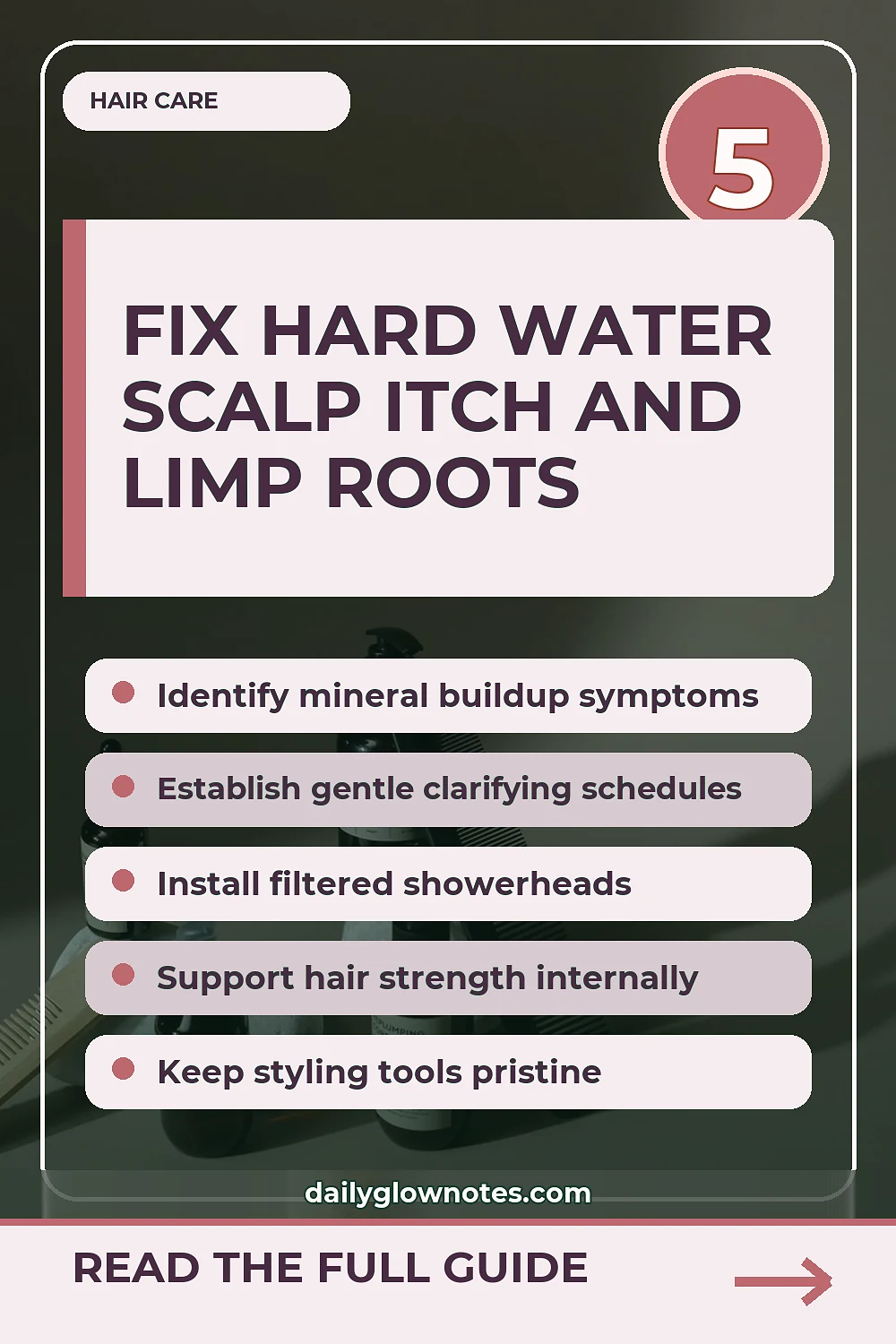 Is Hard Water Causing Your Scalp Itch and Limp Hair Roots?