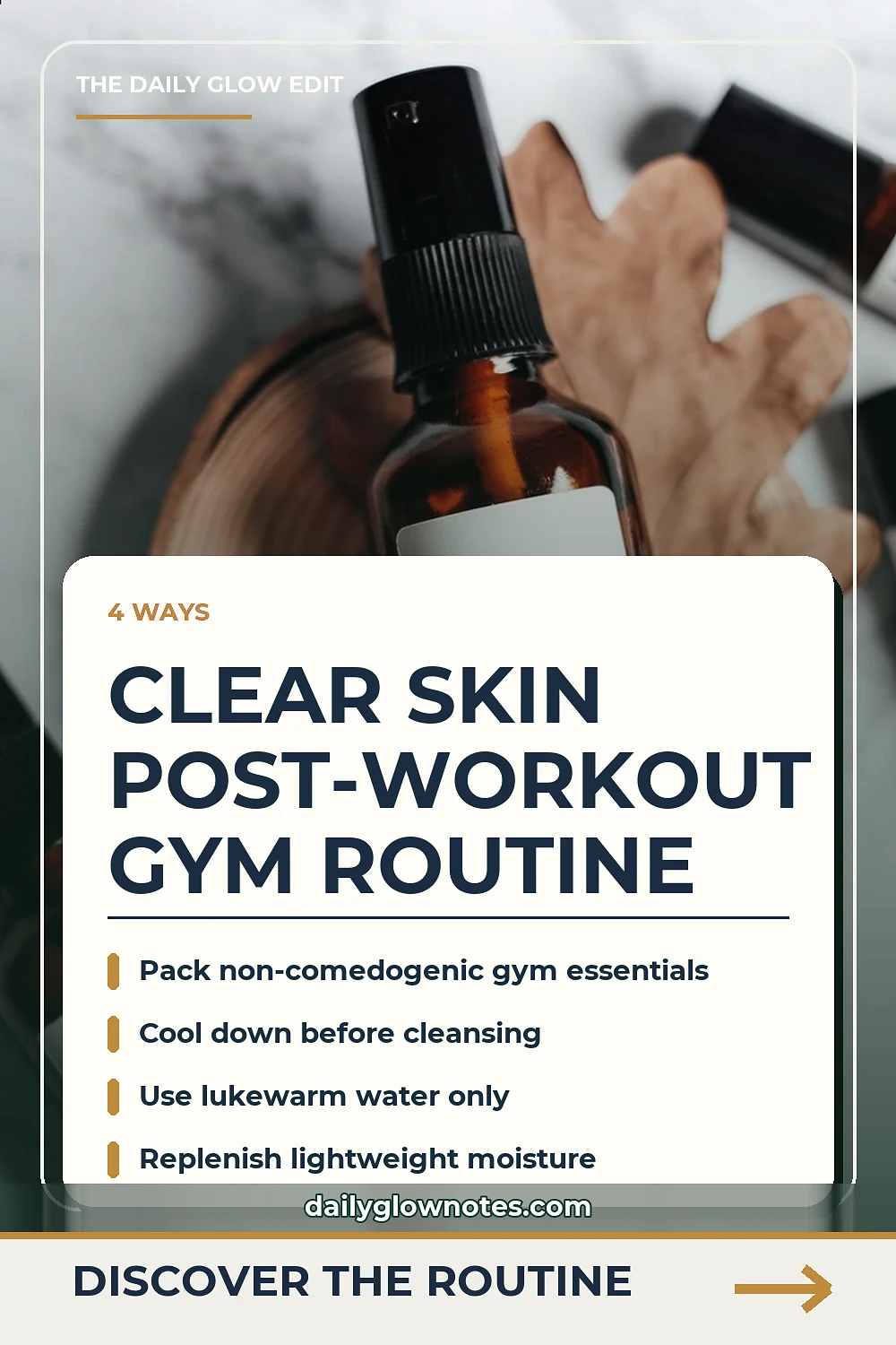 The 10-Minute Gym Bag Skincare Sequence for Blemish-Prone Skin